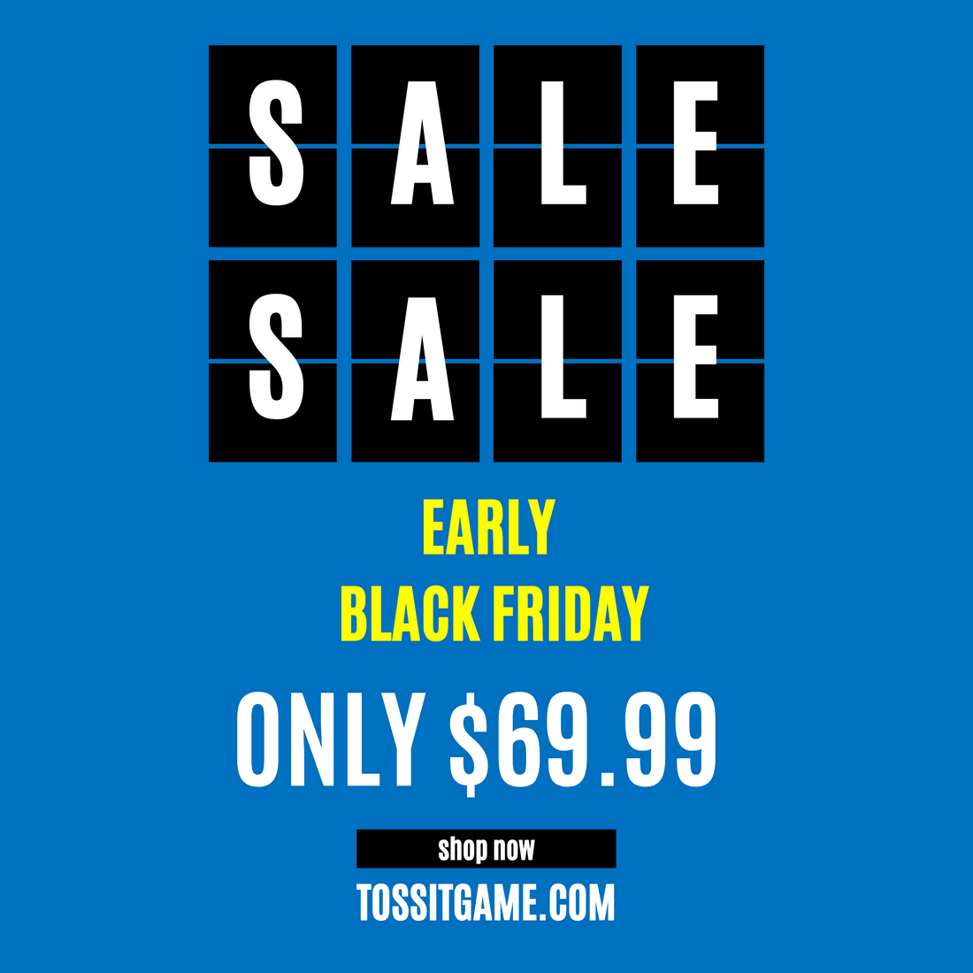EARLY BLACK FRIDAY DISCOUNT